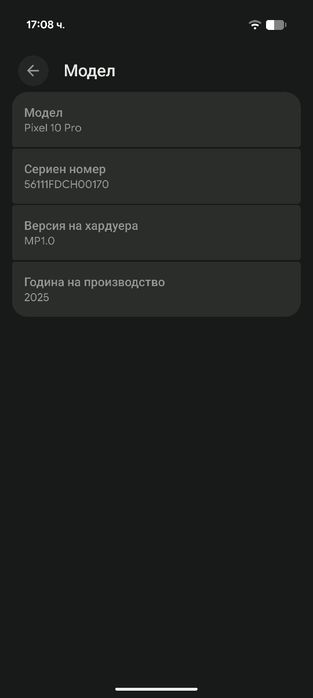 Google Pixel 10 pro 256g