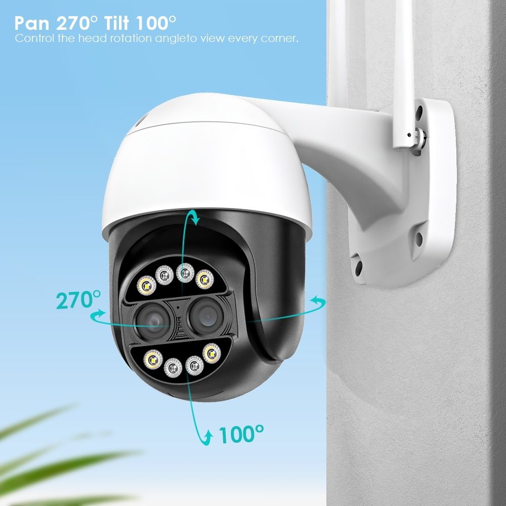 Camera supraveghere wifi 8x zoom optic