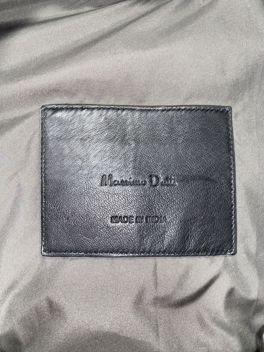 Geaca de piele Massimo Dutti