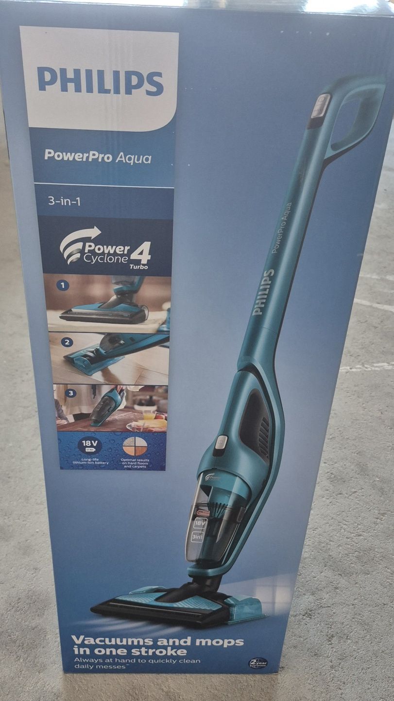 Безкабелна прахосмукачка 3 в 1 Philips Aqua Pro