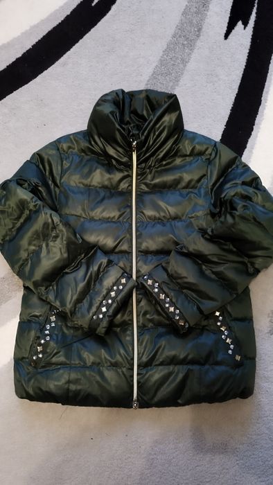 Зелено женско яке