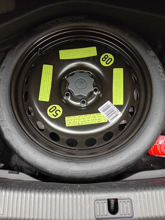 Roata de rezerva subțire Audi A6 marca Hankook