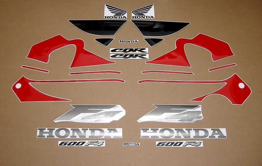Стикери Honda CBR 600f F4 1999 хонда цбр 600 ф4 лепенки 2000
