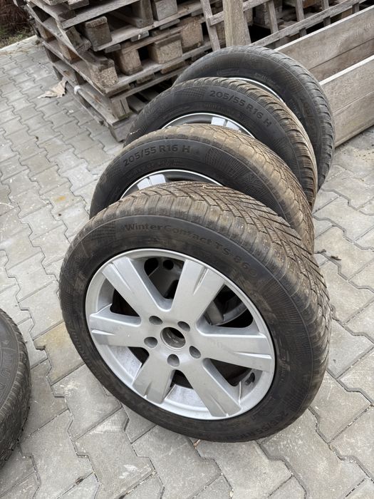 Jante VW   R16 cu anvelope de iarna