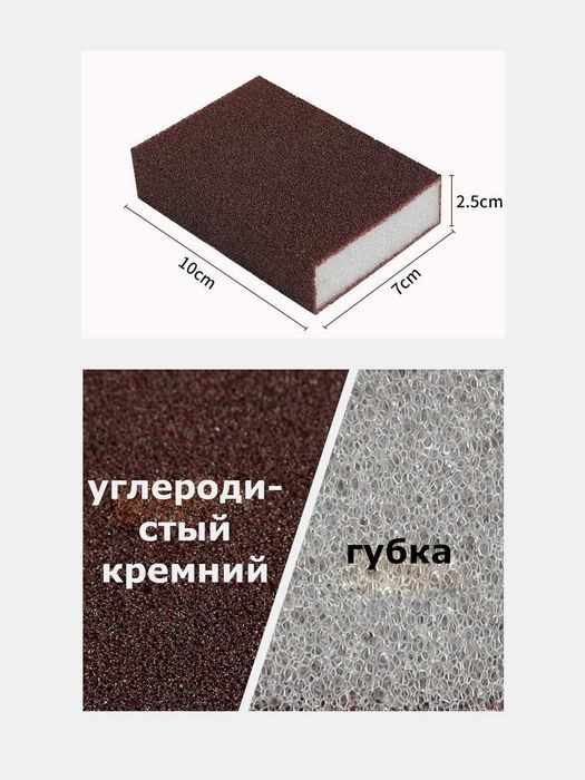 Губка абразивная для кухни