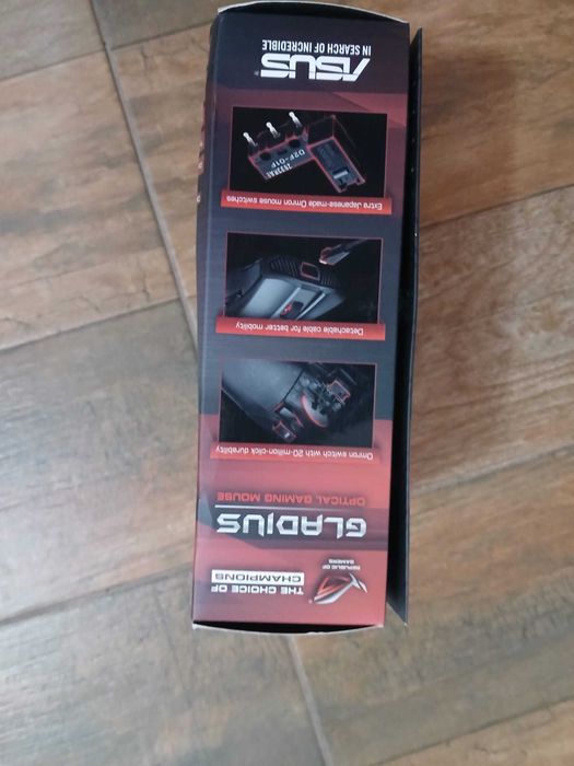 Mouse ASUS ROG Gladius Gaming, USB, Negru SIGILAT!