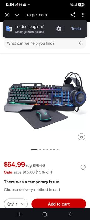 Set tastatură 4-in 1-gaming
