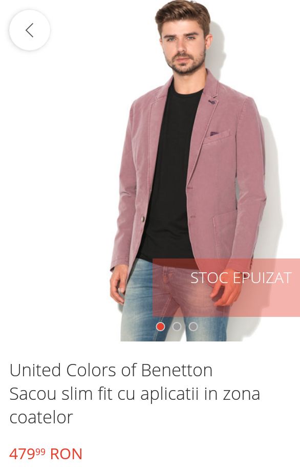 Sacou United colors of benetton