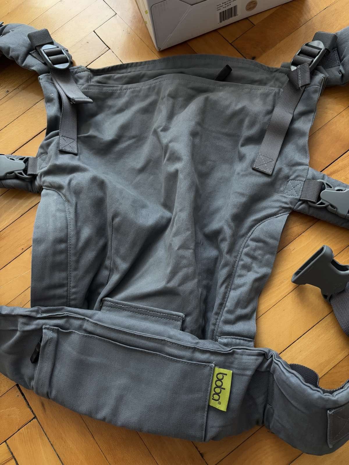 Ергономична раница Boba X Grey