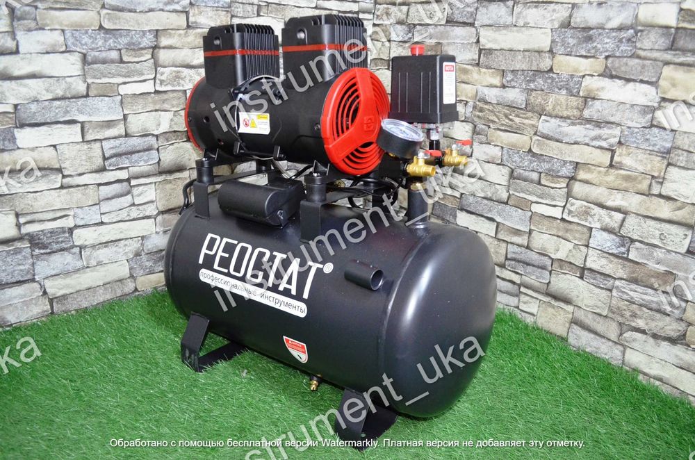 Компрессор воздушный 50 л (ресивер) Реостат бесшумный