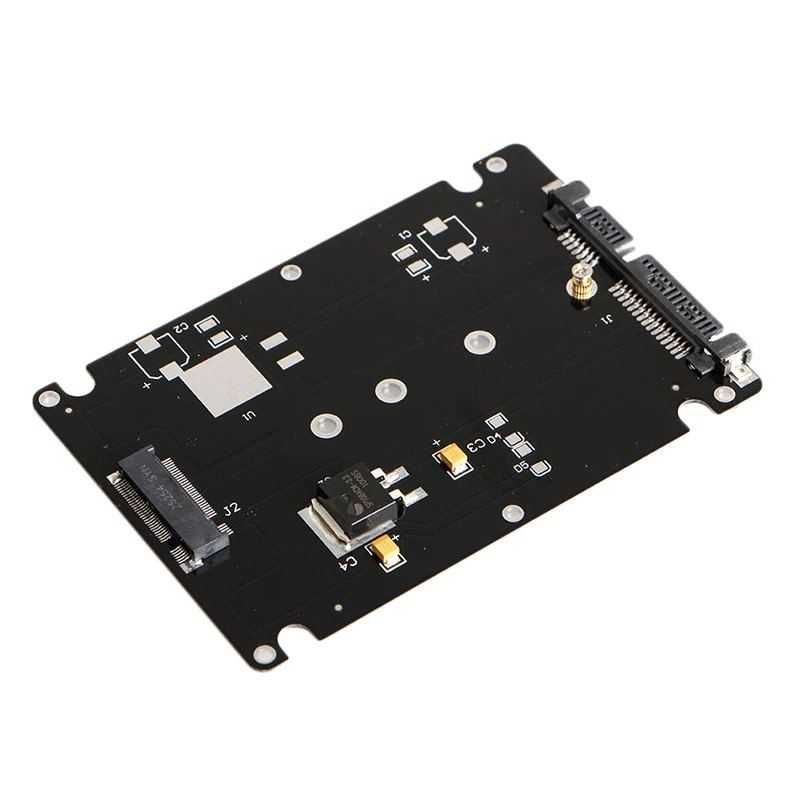 Переходник B + M Key Socket 2 M.2 для NGFF (SATA) SSD на 2,5 SATA.