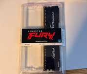 Memorie HyperX Fury Black 8GB, DDR4, 2400MHz, CL15, 1.2V