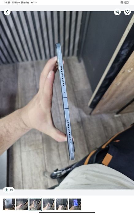 xiaomi mi pad 5 128/6 aybi yuq bir ikkita chaqalari bor Sd 860 chip