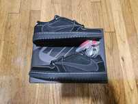 Adidasi Nike |Air Jordan 1 |Retro Travis Scott Black Phantom Low
