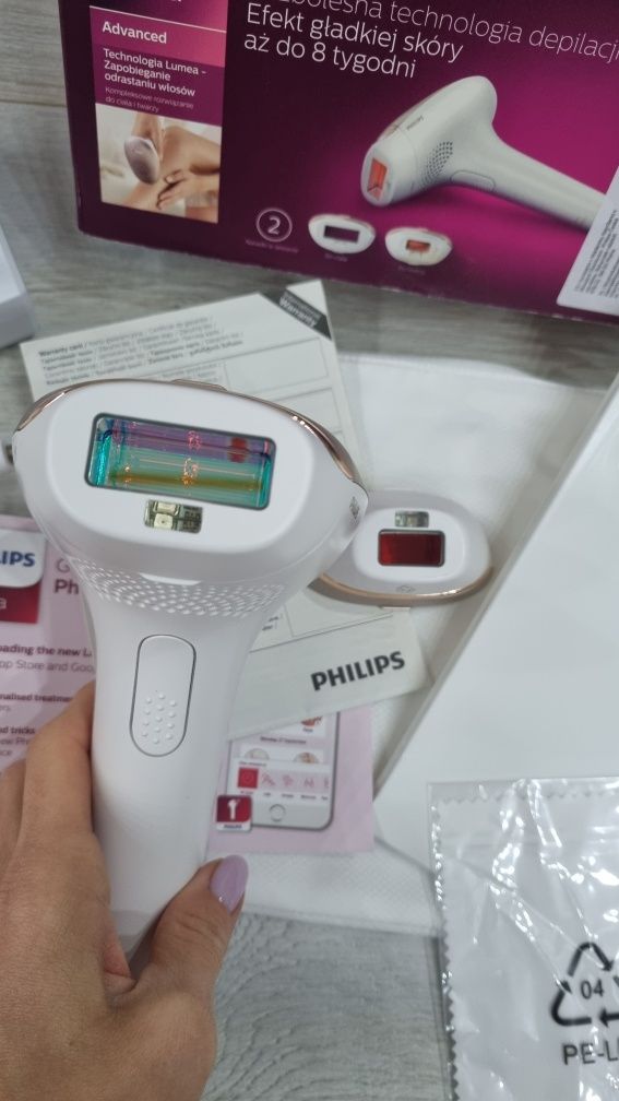 Nou!!!Epilator IPL Philips Lumea SC1998/00, 250.000 impulsuri, Senzor