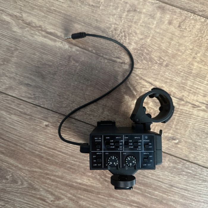 Kit profesional microfon pentru interviuri/filmat/podcast