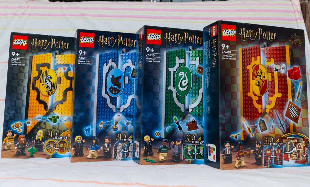 LEGO Colectia Harry Potter banners 76409,76410, 76411,76412 [Sigilate]