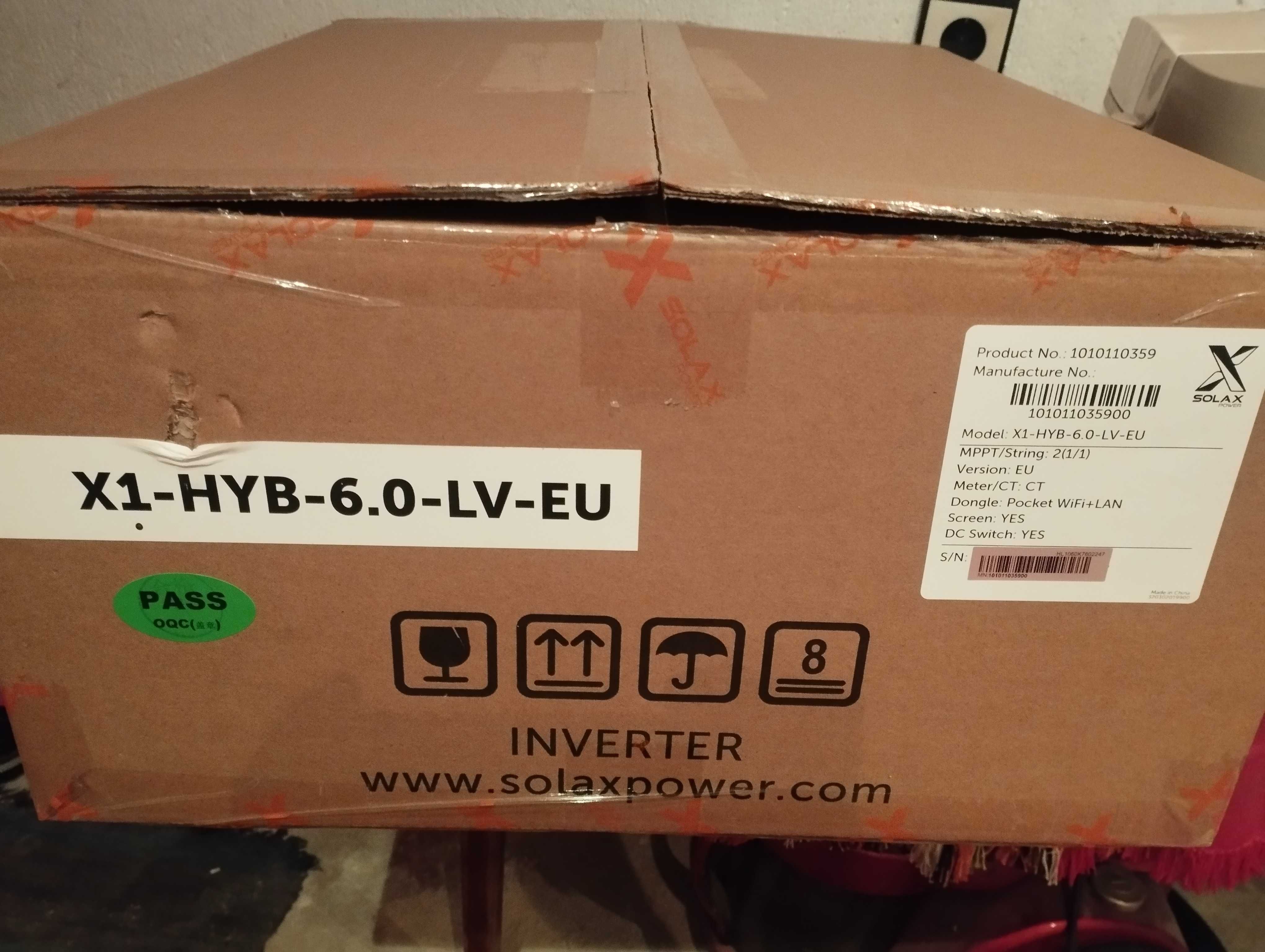 solax hybrid lv 6kw хибриден соларен инвертор за соларна инсталация