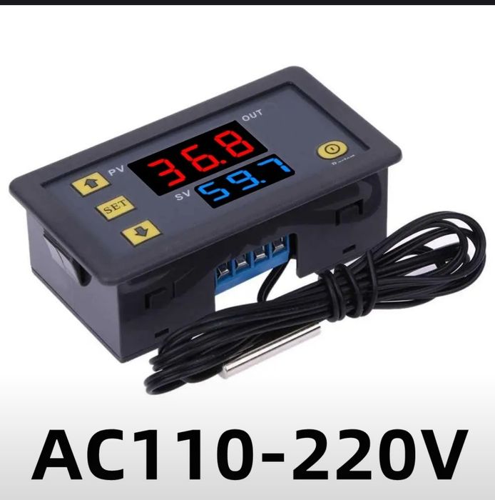 Регулятор температуры инкубтор брудер терморегулятор