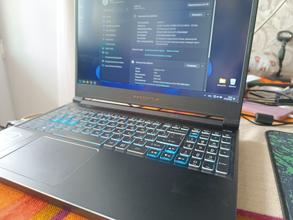 Aser Predator Helios 300 i5 RTX2060 16Gb