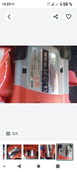 Vând scule milwaukee