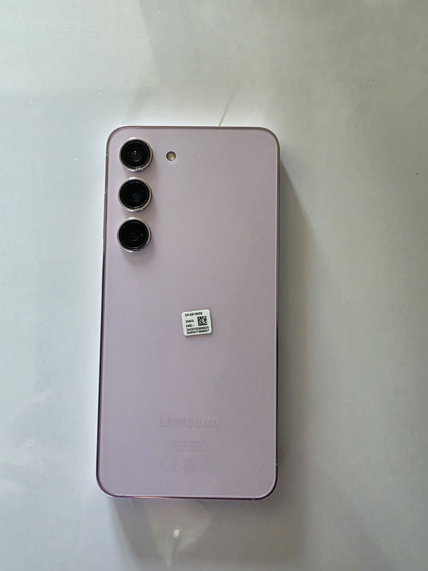 Samsung galaxy s23 lavender 256gb