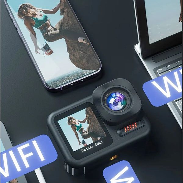 Екшън камера 4K/60FPS С WIFI водоустойчива до 20 метра /SPK068/