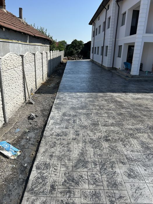 Beton amprentat Bucuresti