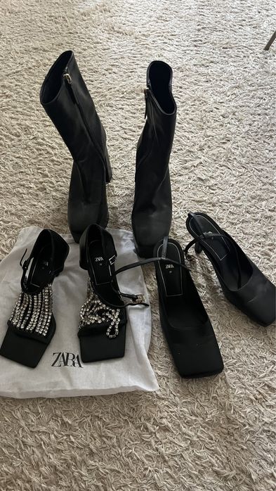Zara сандали обувки и боти
