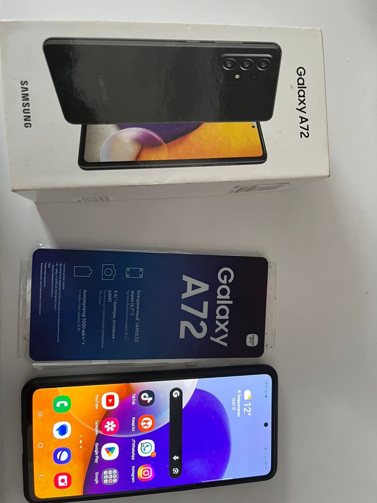 Samsung galaxy  Android A 72