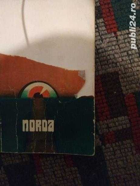 Romanul"Norda"de Anda Raicu,apărut la Editura Eminescu 1979,300 pagini