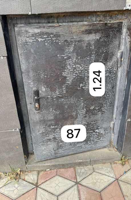 Железный дверь  ……………….