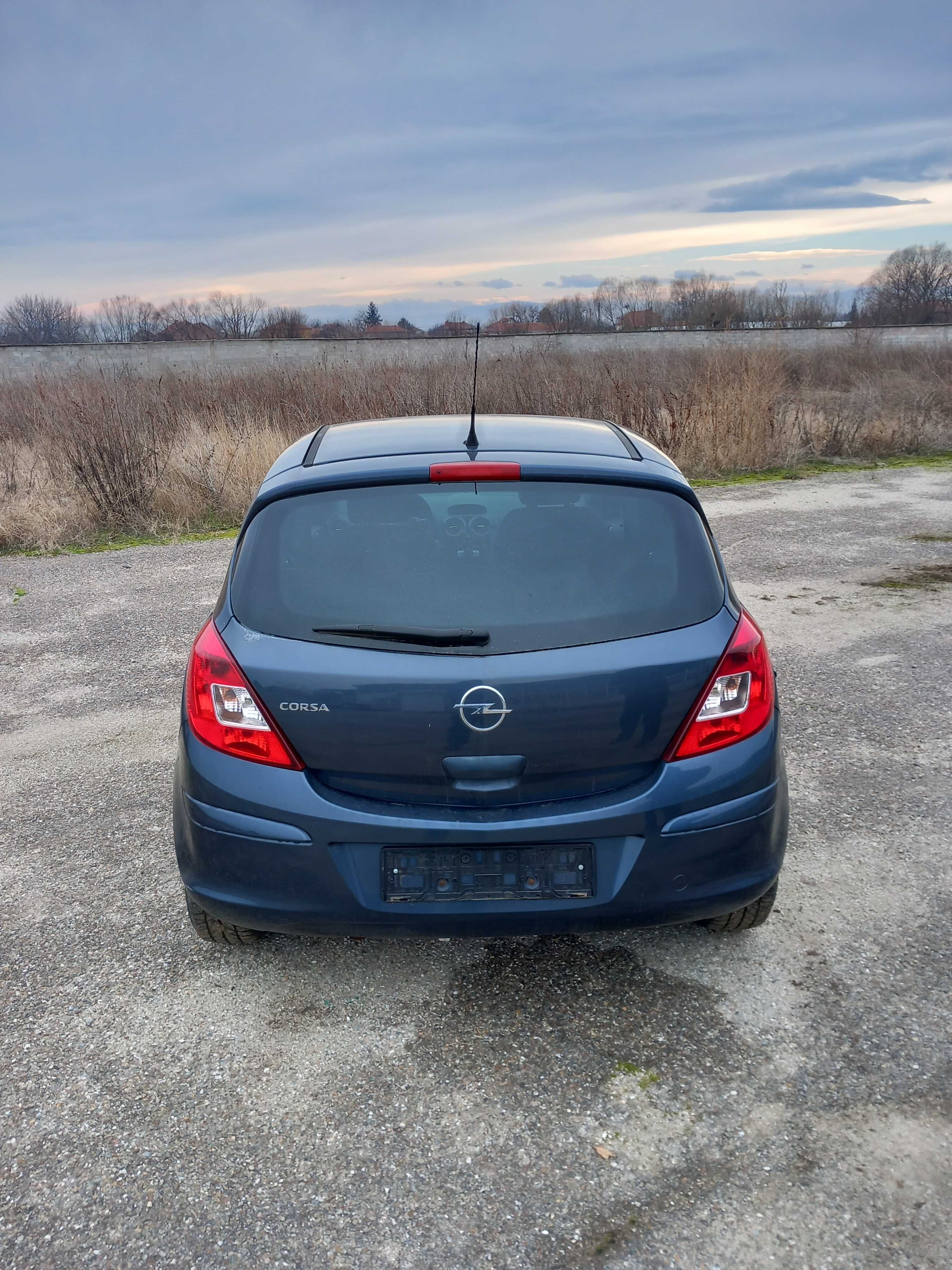 Опел Корса Д 1,2 бензин 2010 /Opel Corsa D 1,2 A12XER blue на части