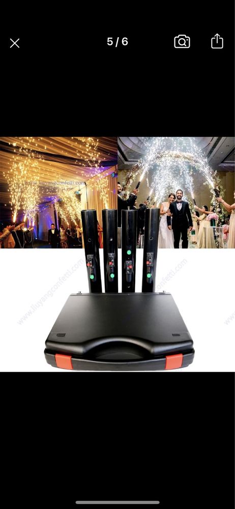 Sisteme declansare artificii interior fără fum nunta party majorate