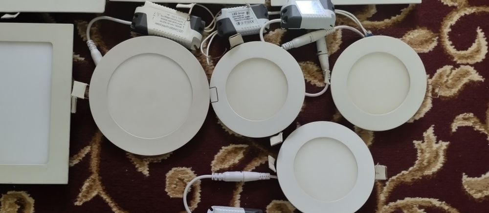 Светильники  потолочные  светодиодные  Лэд.