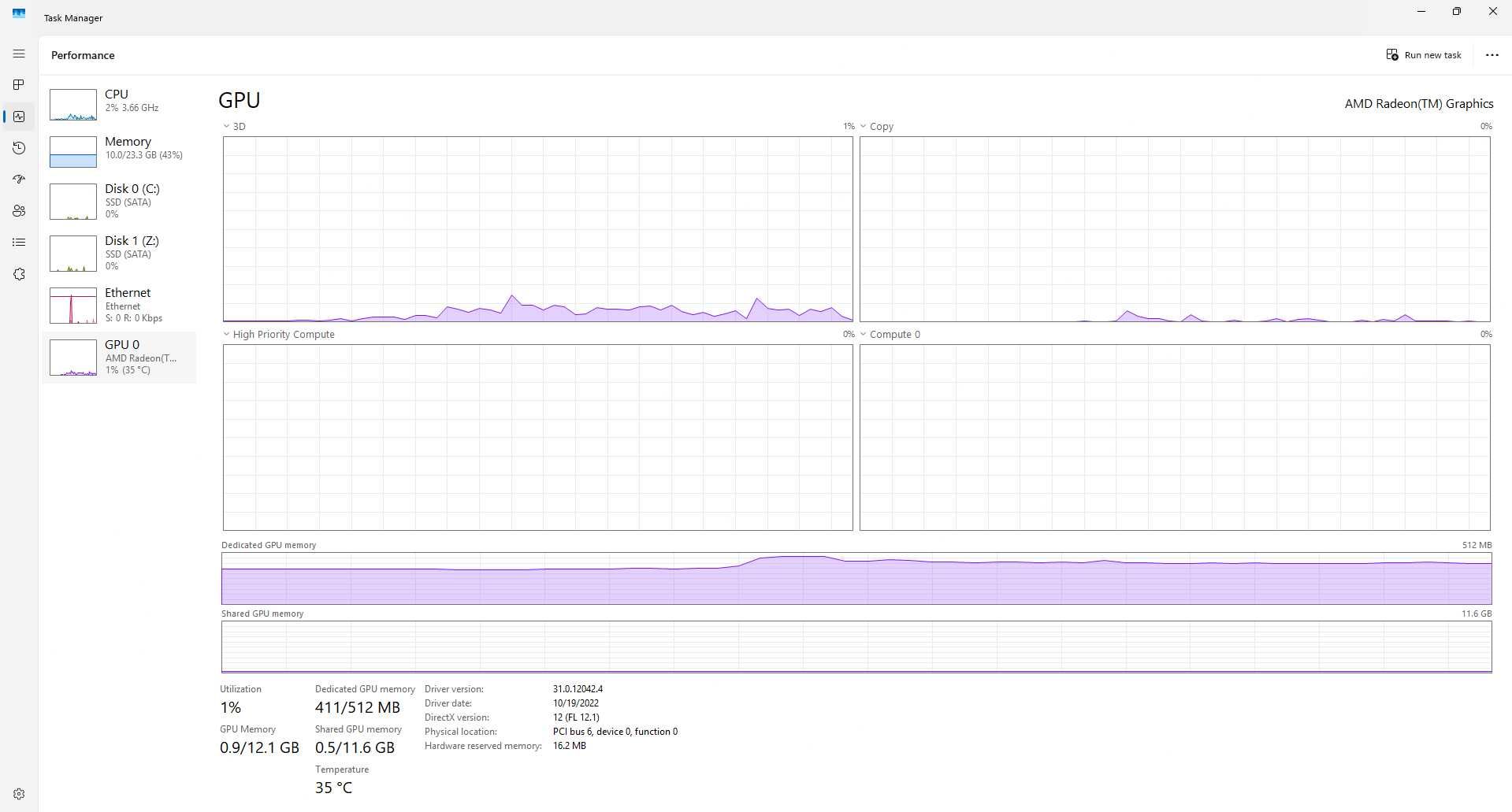 Геймърски компютър с Ryzen 5 5700G, 24 GB RAM  без видеокарта