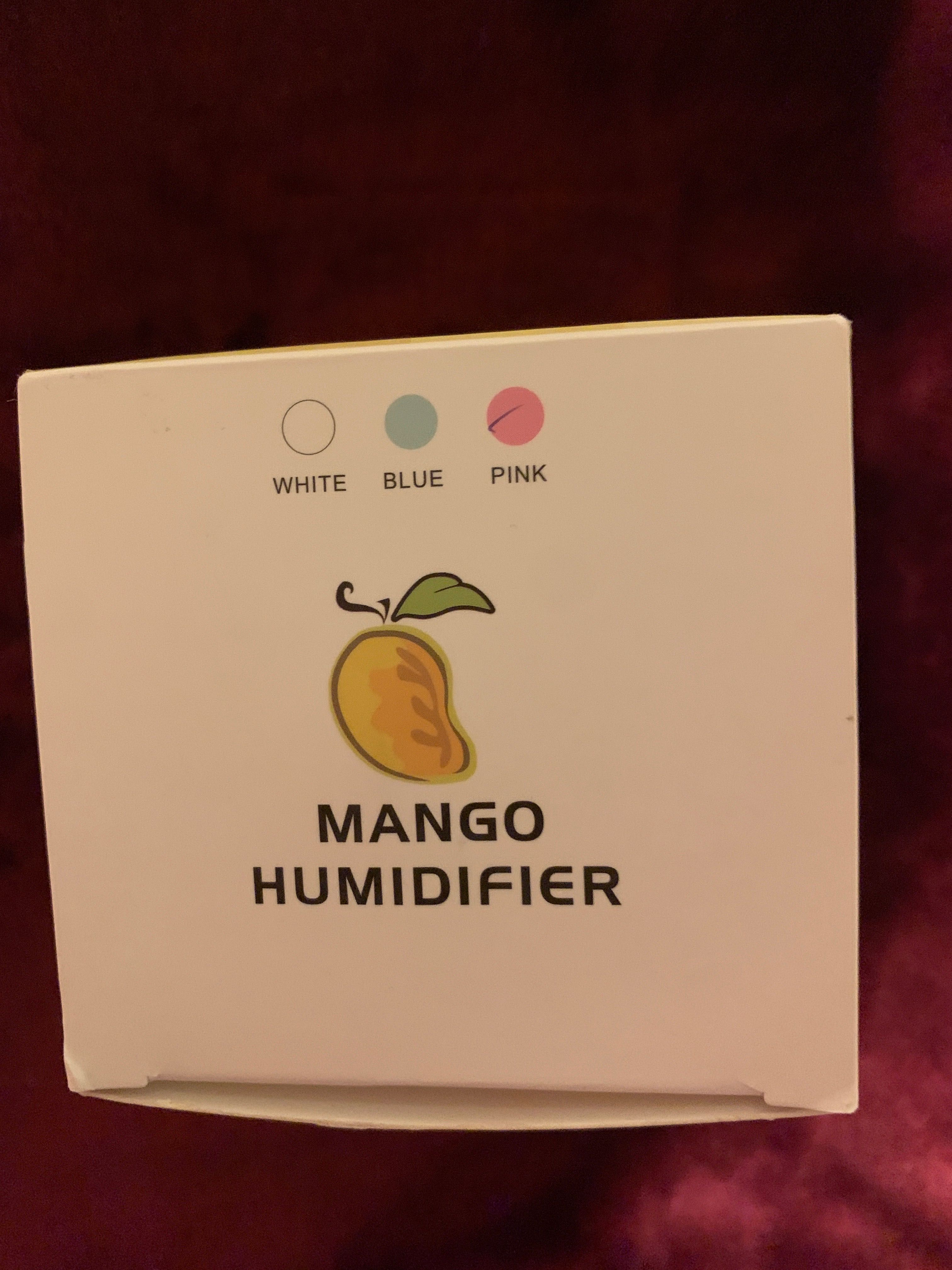 Difuzor Mango ROZ, 160 ml, functie de umidificator, aroma difuzor, USB