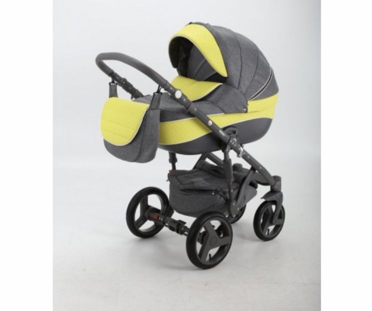 Carucior  3 in 1 Encore Adamex Yellow Grey