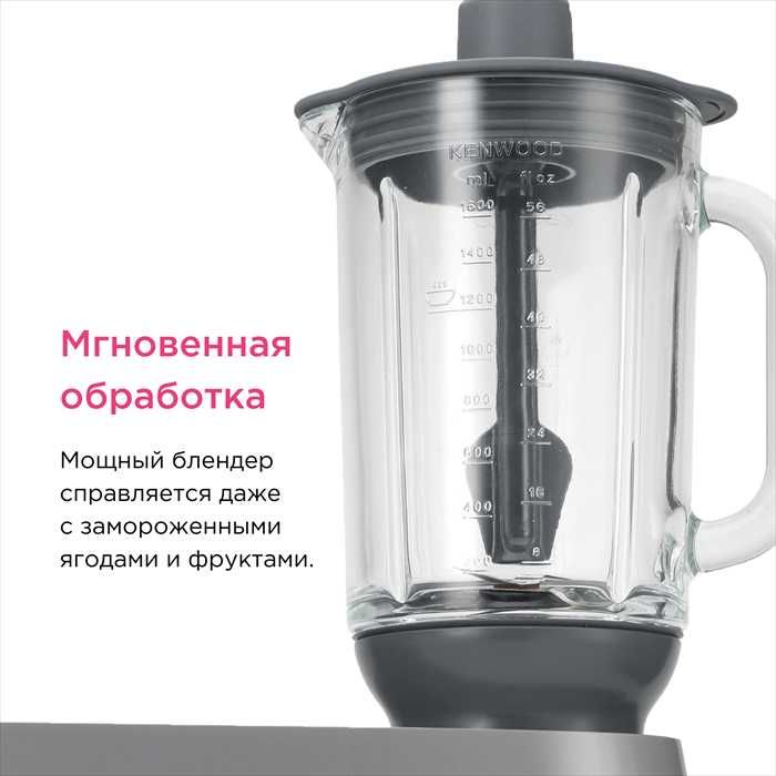 Tермостойкий стеклянный блендер