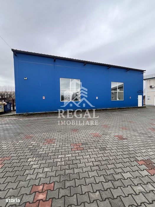 Hala de închiriat – str. Depozitelor | 200 mp hală + 2.200 mp teren