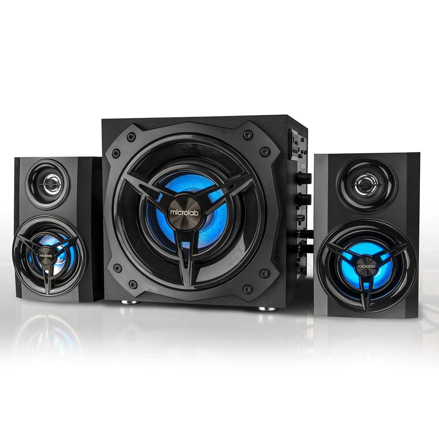 Колонки Стереосистемы Microlab T11/2.1/42W RMS(8*2+26W)Bluetooth