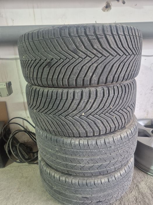 2 шт зимний мишлен. 2 шт летний