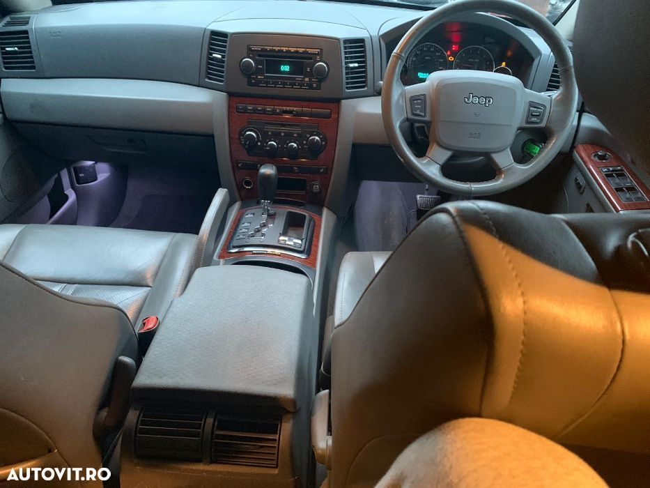 interior piele gri jeep grand cherokee 3 3.0 v6 dezmembrez jeep