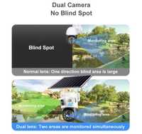 Солнечная камера 4MG FullHD 4G sim- картой, Quyosh paneli camera