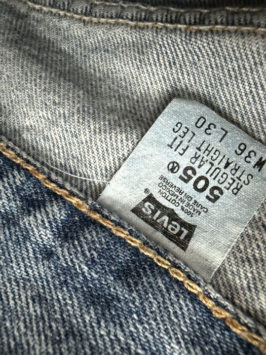 Blugi LEVIS 505 Albastru Barbati | Marime 36 x 30 (Talie 92 cm)