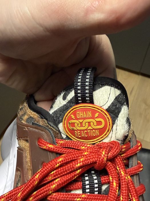 Versace chain reaction leopard