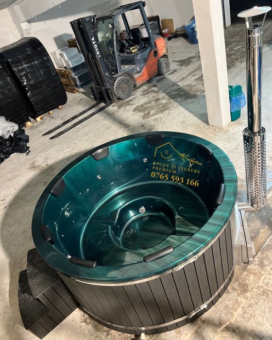 Ciubar din Acryl Verde Marmura 225 cm