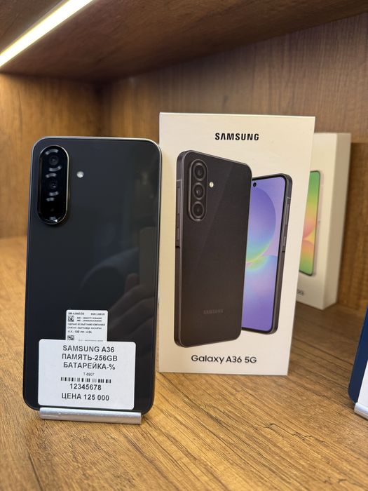 Samsung A36 256GB с коробкой