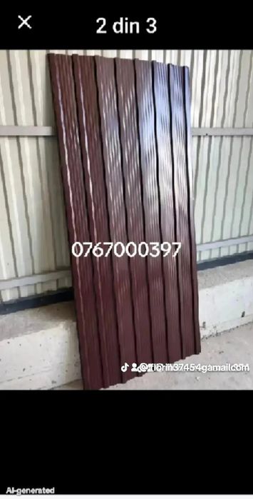 Tabla acopris și gard