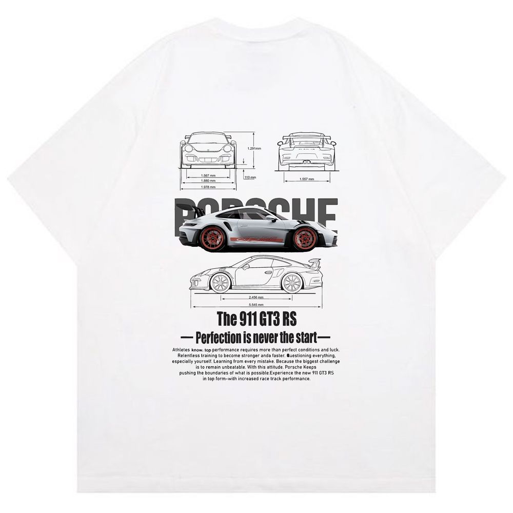 Porsche фудболка oversize